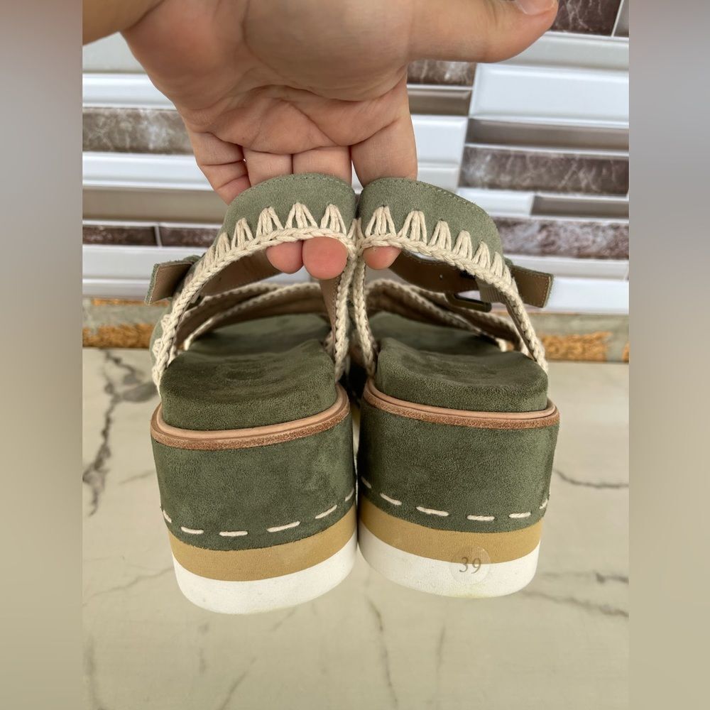 Mou PLATFORM CRISS CROSS UPPER - Platform sandals size 9 - Picture 4 of 16